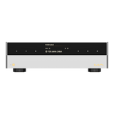 Undentia AB Matrix Audio ND-1 DAC in silver with a front display showing 705.6kHz 24bit audio and touch controls.