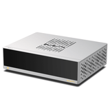 Matrix Audio  NT-1 Digital Audio Transport sedd snett framifrån/uppifrån silver finish