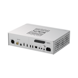 Undentia AB Matrix Audio TT-1 digital transport rear panel showing multiple connectivity ports and ventilation