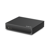 Matrix Audio mini-i-pro Streamer uppifrån och sida asfaltgrå
