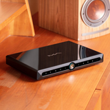 Undentia AB Matrix Audio X-Sabre 3 DAC and network streamer with a sleek black chassis and high-resolution LCD display.