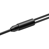 Undentia AB armored fiber optic cable featuring a durable black protective sleeve for network audio applications