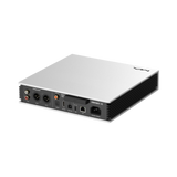 Undentia AB Element i2 music streamer rear panel showing analog and digital connectivity ports