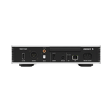 Undentia AB Matrix Audio Element S streamer rear panel showing digital output ports including IIS-LVDS, AES/EBU, and LAN.