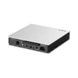 Undentia AB Matrix Audio Element S streamer rear panel showing various digital audio output ports and connectivity.