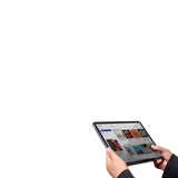 Undentia AB Element X2 Pure music streamer controlled via the MA Player app on a tablet for high-resolution streaming