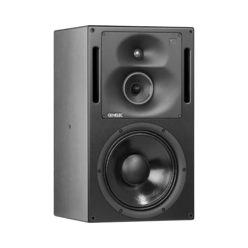 Undentia AB Genelec 1237A SAM three-way active studio monitor speaker in black with advanced acoustic design