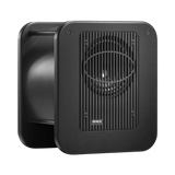 Undentia AB Genelec 7360A SAM studio subwoofer in black with a protective grille and integrated handle