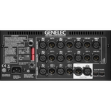 Undentia AB Genelec 7360A studio subwoofer rear connection panel with analog and digital XLR inputs and outputs