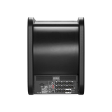 Undentia AB Genelec 7380A SAM studio subwoofer rear panel showing multiple XLR analog and digital input connections