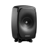 Undentia AB Genelec 8331A SAM black three-way studio monitor speaker on a stand for nearfield listening