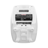Undentia AB Genelec 8340A SAM studio monitor in white, showing the rear panel with connectivity and mounting base.