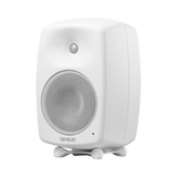 Undentia AB Genelec 8340A SAM studio monitor in white with a compact design and integrated Iso-Pod stand