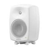 Undentia AB Genelec 8340A SAM studio monitor in white with a compact design and integrated Iso-Pod stand