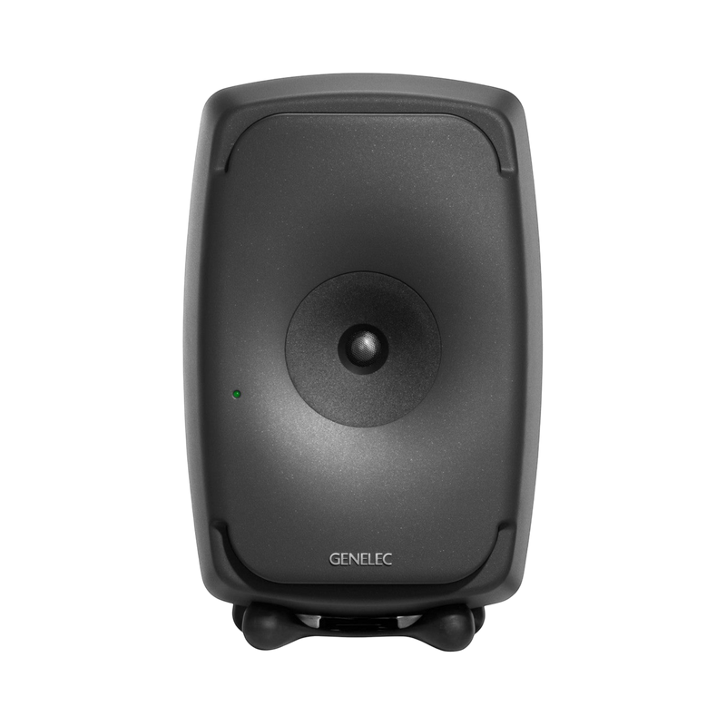 Undentia AB Genelec 8351B SAM active three-way studio monitor speaker in dark grey with coaxial point source design