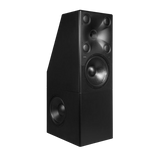 Undentia AB Genelec 8381A SAM Adaptiv Point Source active main speaker in black, featuring a floor-standing design.