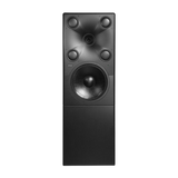 Undentia AB Genelec 8381A SAM Adaptiv point source main monitor speaker in black with a large woofer and waveguide.