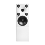 Undentia AB Genelec 8381A SAM Adaptiv point source main monitor speaker in white with high-performance drivers.