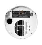 Undentia AB Genelec F Two active subwoofer rear panel showing analog and digital connectivity ports and speaker grille