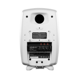 Undentia AB Genelec G Four active loudspeaker rear view showing input ports, bass controls, and mounting points