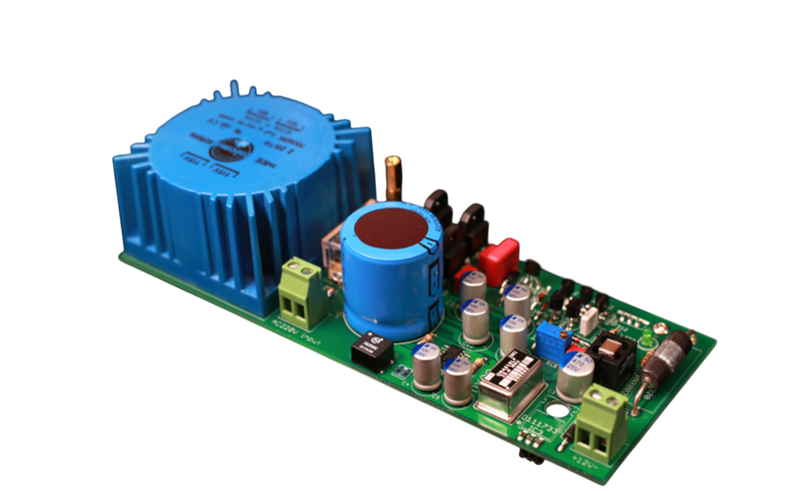 Undentia AB Ediscreation Ultra Silent Ripper linear power supply circuit board with blue toroid transformer
