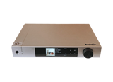 Undentia AB Matrix Audio Element S digital transport with silver finish, front display, and volume control knob.