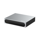 Undentia AB Matrix Audio mini-i Pro 4 silver music streamer and DAC with headphone jacks in a sleek modern design