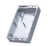 Undentia AB Matrix Audio SI-1 CNC-machined silver aluminum unibody chassis for network isolator