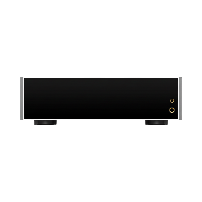 Undentia AB Matrix Audio TS-1 DAC and streamer with a sleek black front panel and headphone output jacks.